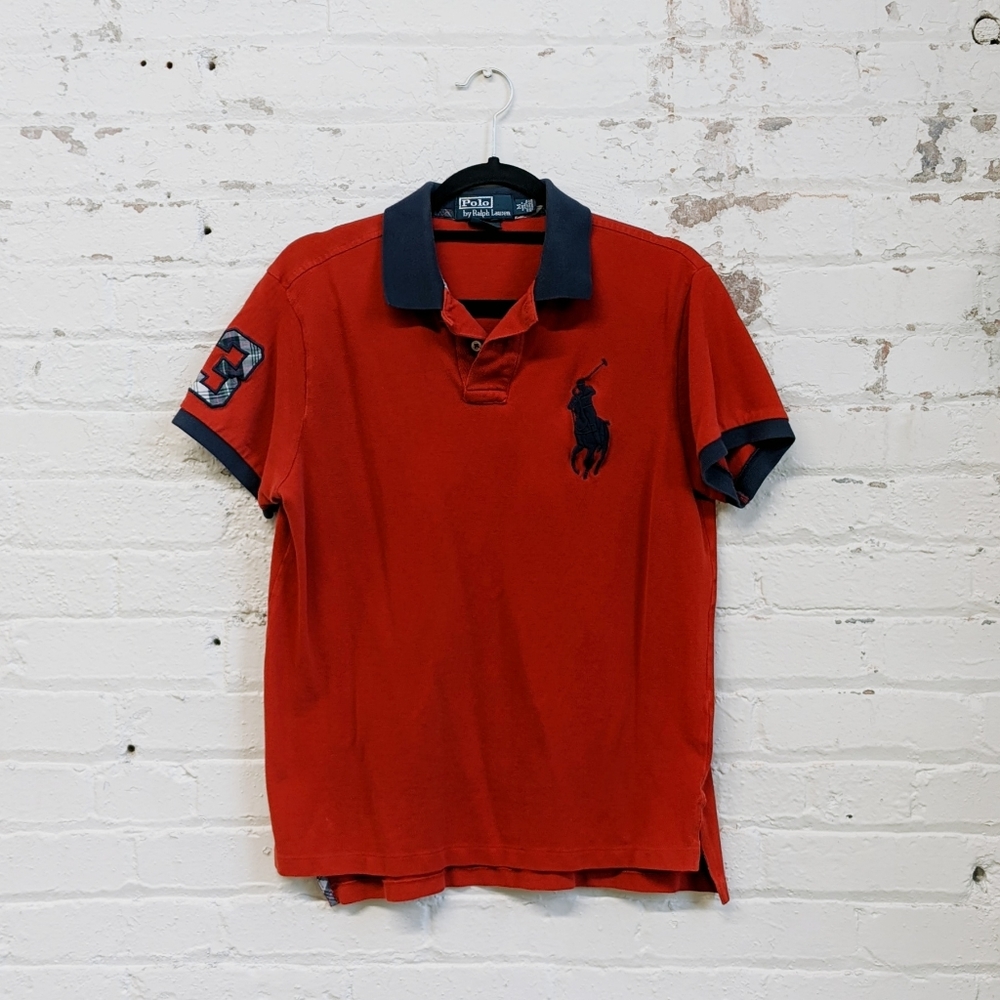 Y2K Polo Rugby Shirt | Polo Ralph Lauren | Boys M